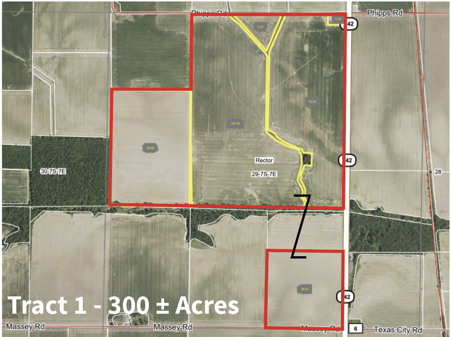 Prime Saline County, IL Cropland Kurtz Auction & Realty Co.